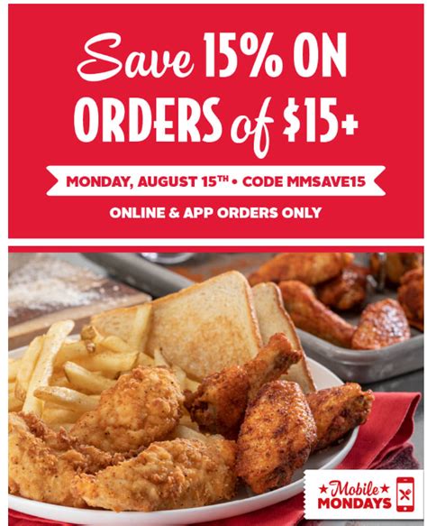Slim chickens coupon code - See Details. Save up to 25% OFF with Slim Chickens Promo Codes and Coupons. You get a discount on 20% OFF when you buy Slim Chickens's goods from slimchickens.com. According to statistics, a person who participated in Best Sale on Slim Chickens products - up to 20% off saved an average of $10.80. This is a really good deal.